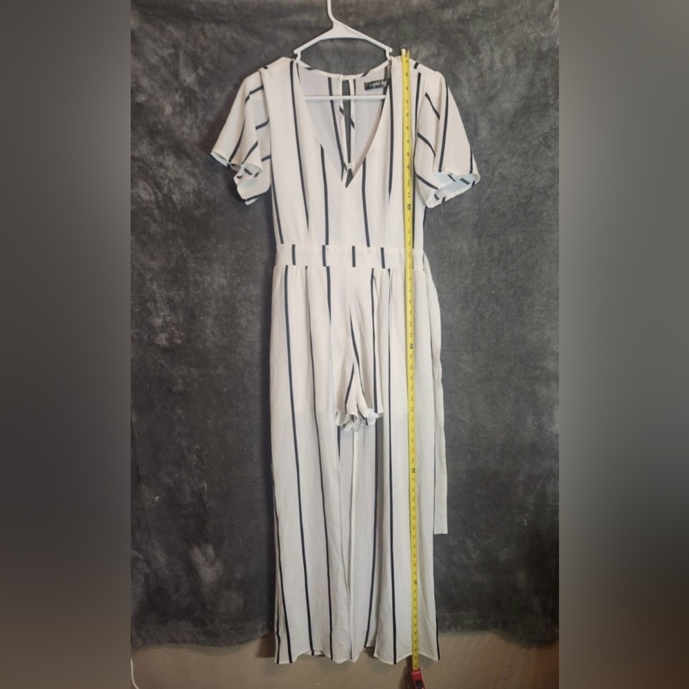 Chic Striped High Low Dress - Picture 6 of 11